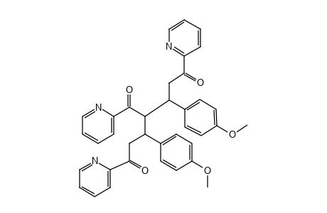 3,5-BIS(p-METHOXYPHENYL)-1,7-DI-(2-PYRIDYL)-4-(2-PYRIDYLCARBONYL)-1,7-HEPTANEDIONE