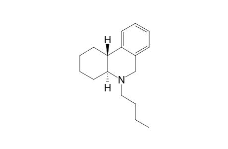 trans-N-Butyl-1,2,3,4,4a,5,6,10b-octahydrophenanthridine