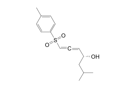 1,2-Heptadien-4-ol, 6-methyl-1-[(4-methylphenyl)sulfonyl]-, (R*,S*)-(.+-.)-