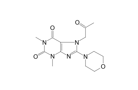 1,3-Dimethyl-8-(4-morpholinyl)-7-(2-oxopropyl)purine-2,6-dione