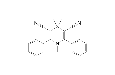 1,4,4-Trimethyl-2,6-diphenyl-1,4-dihydro-3,5-pyridinedicarbonitrile
