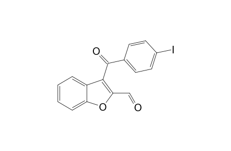 3-(4-iodobenzoyl)benzofuran-2-carbaldehyde