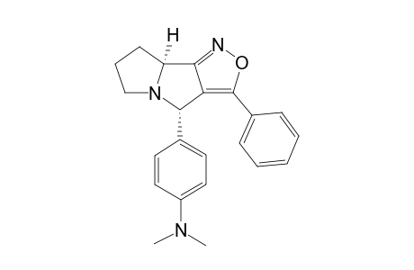 N,N-dimethyl-4-((4S,8aS)-3-phenyl-6,7,8,8a-tetrahydro-4H-isoxazolo[3,4-a]pyrrolizin-4-yl)benzenamine