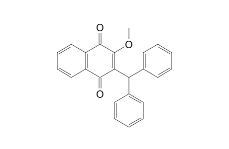 2-(diphenylmethyl)-3-methoxy-1,4-naphthoquinone