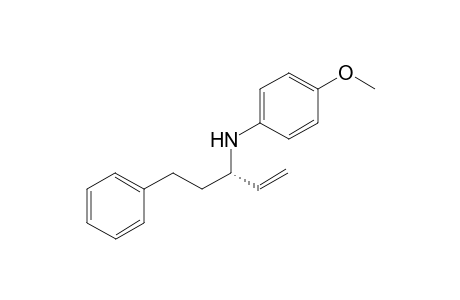 (S)-N-(4-Methoxyphenyl)-.alpha.-ethenylbenzenepropanamine