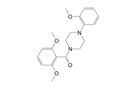 1-(2,6-dimethoxybenzoyl)-4-(2-methoxyphenyl)piperazine