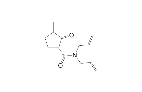 N,N-Diallyl-3-methyl-2-oxocyclopentaanecarboxamide