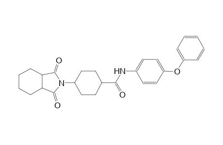 cyclohexanecarboxamide, 4-(octahydro-1,3-dioxo-2H-isoindol-2-yl)-N-(4-phenoxyphenyl)-