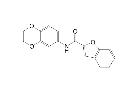 2-benzofurancarboxamide, N-(2,3-dihydro-1,4-benzodioxin-6-yl)-
