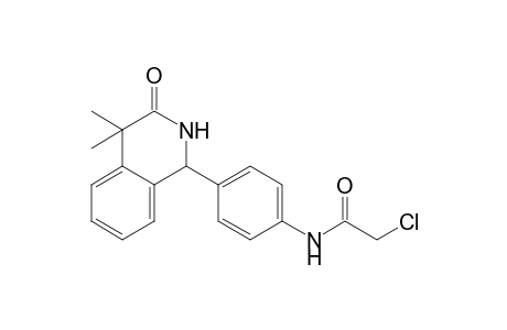 2-chloro-4'-(4,4-dimethyl-3-oxo-1,2,3,4-tetrahydro-1-isoquinolyl)acetanilide