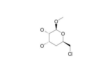 METHYL-6-CHLORO-4,6-DIDEOXY-BETA-D-XYLO-HEXOPYRANOSIDE