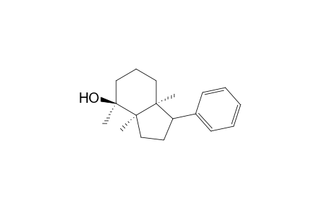 1.alpha.,2.alpha.,6.alpha.-trimethyl-7-phenyl-bicyclo(4.3.0)nonan-2.beta.-ol