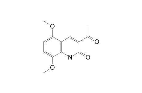 3-ACETYL-5,8-DIMETHOXY-(1H)-QUINOLIN-2-ONE
