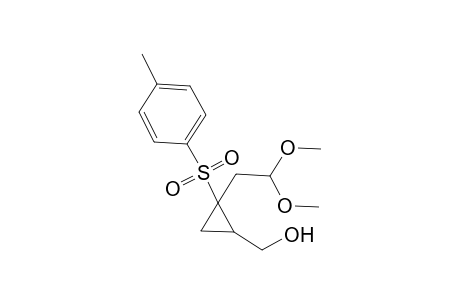 1-(2,2-Dimethoxyethyl)-2-(hydroxymethyl)-1-tosylcyclopropane