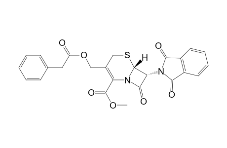 (6R,7R)-7-(1,3-dioxo-2-isoindolyl)-8-oxo-3-[(1-oxo-2-phenylethoxy)methyl]-5-thia-1-azabicyclo[4.2.0]oct-2-ene-2-carboxylic acid methyl ester