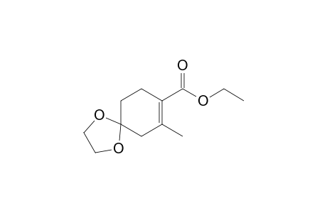 Ethyl 7-methyl-1,4-dioxaspiro[4.5]dec-7-ene-8-carboxylate