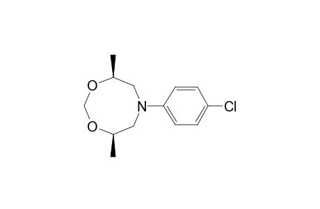 CIS-4,8-DIMETHYL-6-(PARA-CHLOROPHENYL)-5,6,7,8-TETRAHYDRO-4H-1,3,6-DIOXAZOCINE
