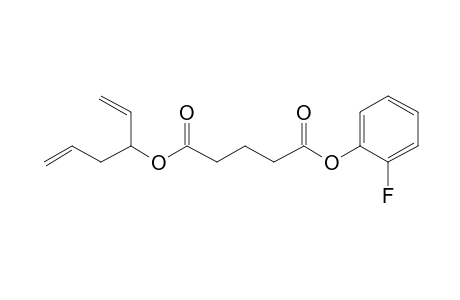 Glutaric acid, hexa-1,5-dien-3-yl 2-fluorophenyl ester