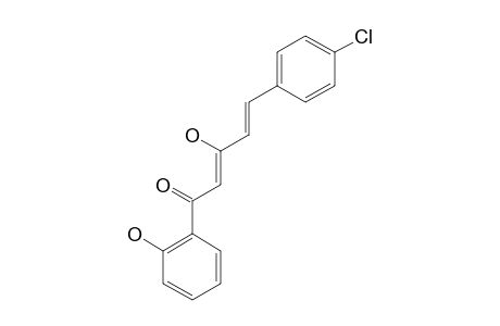 5-(4-Chlorophenyl)-3-hydroxy-1-(2-hydroxyphenyl)-2,4-penten-1-one