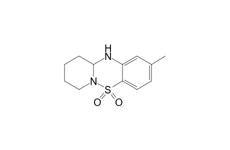 Pyrido[1,2-b][1,2,4]benzothiadiazine, 7,8,9,10,10a,11-hexahydro-2-methyl-, 5,5-dioxide