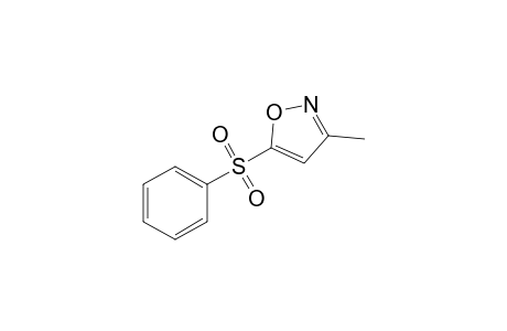 5-(Benzenesulfonyl)-3-methylisoxazole