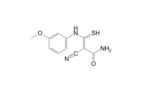 3-(m-anisidino)-2-cyano-3-mercaptoacrylamide