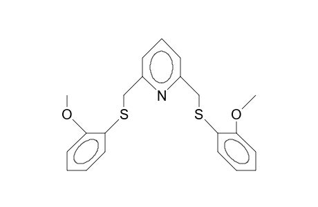 2,6-Bis(2-methoxyphenylthiomethyl)pyridine