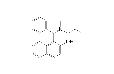 (S)-1-[.alpha.-(N-Methyl-N-propylamino)benzyl]-2-naphthol