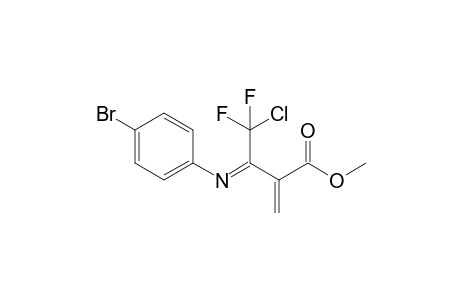 N-(4-Bromophenyl)-2-(chlorodifluoromethyl)-3-methoxycarbonyl-1-azabutadiene