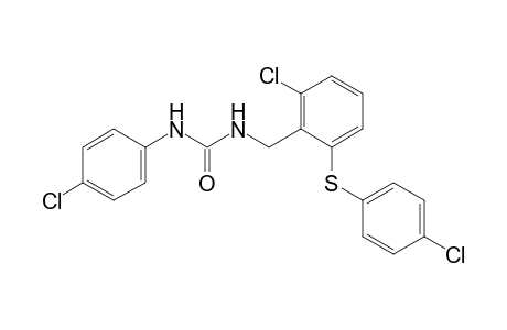 1-{2-chloro-6-[(p-chlorophenyl)thio]benzyl}-3-(p-chlorophenyl)urea