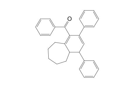 1-Benzoyl-2,4-diphenyl-6,7,8,9-tetrahydro-6H-benzocyclohepten