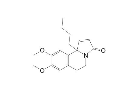 10b-butyl-8,9-dimethoxy-5,6-dihydropyrrolo[2,1-a]isoquinolin-3-one