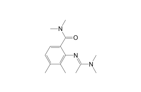 Benzamide, 2-[[1-(dimethylamino)ethylidene]amino]-N,N,3,4-tetramethyl-