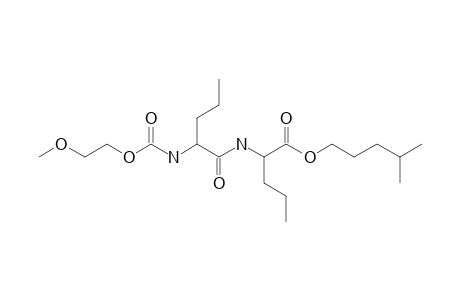 L-Norvalyl-L-norvaline, N-(2-methoxyethoxycarbonyl)-, isohexyl ester