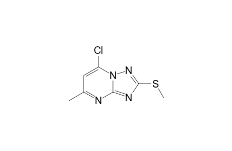5-Chloro-7-methyl-2-methylthio-1,2,4-triazolo[1,5-a]pyrimidine