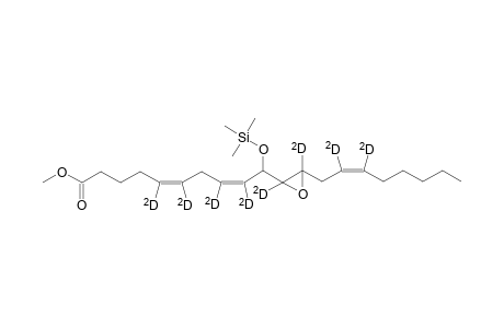 Methyl 10-(trimethylsiloxy)-11,12-epoxyeicosan-5(Z),8(Z),14(Z)-trienoate-5,6,8,9,11,12,14,15-D8)