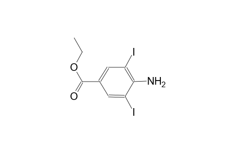 benzoic acid, 4-amino-3,5-diiodo-, ethyl ester