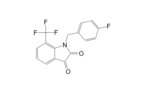 1-(4-fluorobenzyl)-7-(trifluoromethyl)-1H-indole-2,3-dione