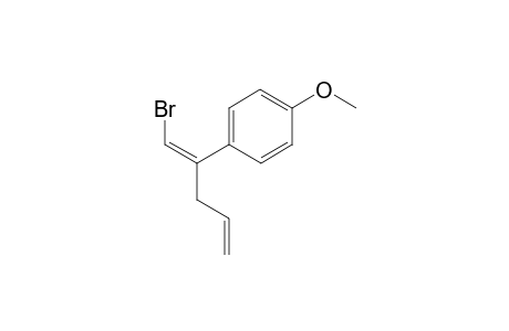 (Z)-1-bromo-2-(4-methoxyphenyl)-1,4-pentadiene