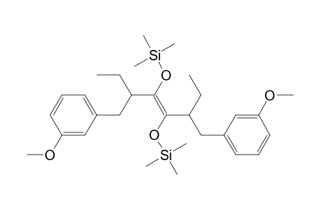 4,5-Bis[(trimethylsilyl)oxy]-3,6-bis(m-methoxybenzyl)-4-octene