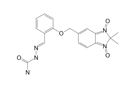 5-(2-SEMICARBAZONOPHENYLOXYMETHYL)-2,2-DIMETHYL-2H-BENZIMIDAZOLE-1,3-DI-N-OXIDE