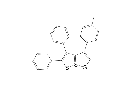 [1,2]Dithiolo[1,5-b][1,2]dithiole-7-SIV, 4-(4-methylphenyl)-2,3-diphenyl-
