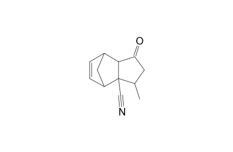 endo-3-Methyl-5-oxo-endo-tricyclo[5.2.1.0(2,6)]dec-8-en-2-carbonitrile