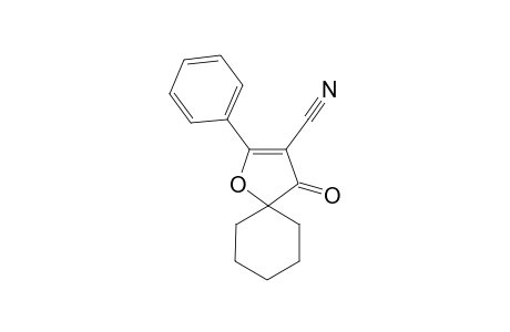 4-Oxo-2-phenyl-1-oxaspiro[4.5]dec-2-ene-3-carbonitrile