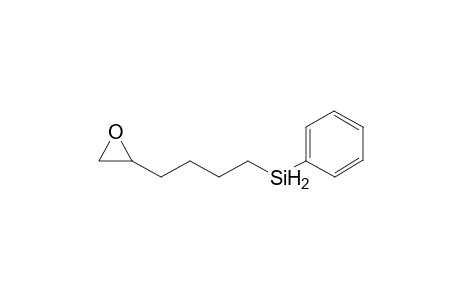 4-(oxiran-2-yl)butyl-phenyl-silane