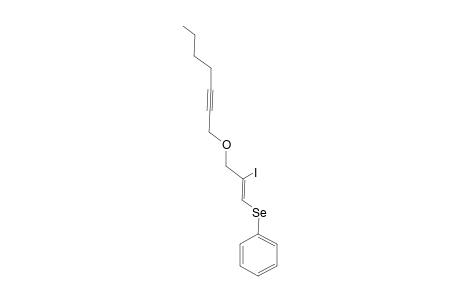 (Z)-3-(Hept-2'-ynoxy)-2-iodopropenyl phenyl selenide