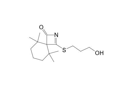 2-Azaspiro[3.5]non-2-en-1-one, 3-[(3-hydroxypropyl)thio]-5,5,9,9-tetramethyl-