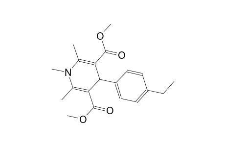 3,5-pyridinedicarboxylic acid, 4-(4-ethylphenyl)-1,4-dihydro-1,2,6-trimethyl-, dimethyl ester