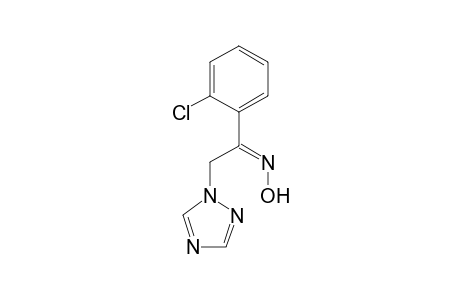 Ethanone, 1-(2-chlorophenyl)-2-(1H-1,2,4-triazol-1-yl)-, oxime