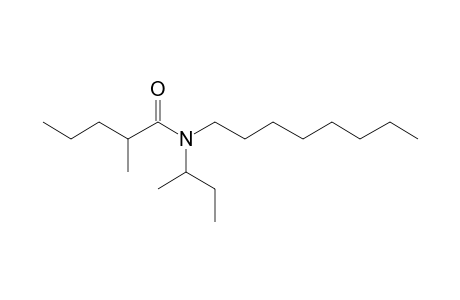 Valeramide, 2-methyl-N-(2-butyl)-N-octyl-